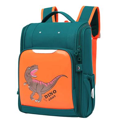 China Custom Oxford waterproof cartoon logo children student fashion school backpack kids girls boys for primary for sale