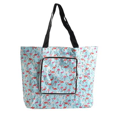 China Wholesale Promotion Grocery Bags Convenient Useful Eco-friendly Reusable Foldable Foldable For Shopping Tote Bag for sale