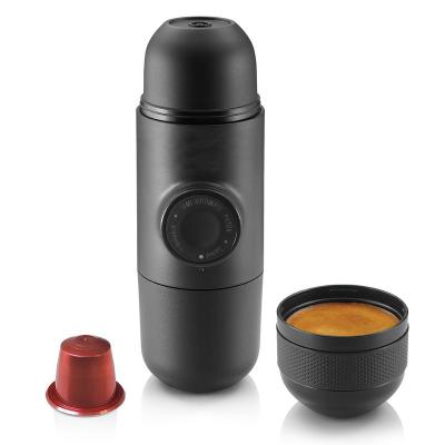 China Portable Hotel Car Cup Coffee Capsule Machine Fast Heating Espresso and Ground Coffee Makers for Travel for sale