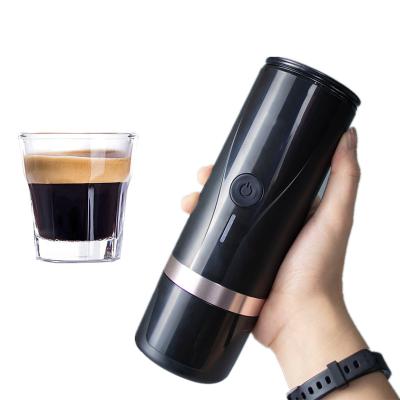 China 12/24V Electric Heating Capsule Espresso Instant Coffee Portable Coffee Makers and Ground Coffee Machine Compatible for Car for sale