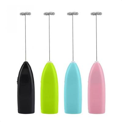 China Multi-Function Battery Operated Mini Food Stirrer Electric Wine Whisk Ejector Button Battery Operated Portable Food Mixers for sale