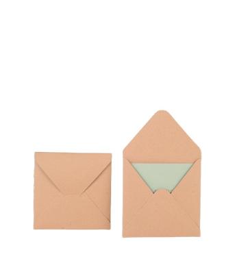 China Business.office.gift .promotion.etc custom printed creative vintage kraft paper reinforced envelope thank you card envelope for sale