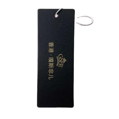 China Luxury Recycled Recyled Garment Hang Tags Labels Custom Printing Own Logo Hang Tag Special Cardboard Brand Name Hang Tags For Clothing for sale