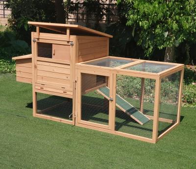 China Sustainable XRCH-0148  outdoor chicken coop wooden for sale