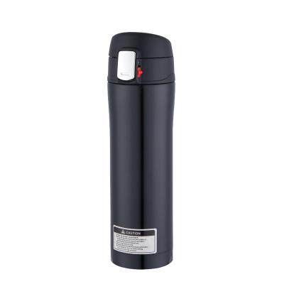 China 2020 Fashion Water Bottle One Touch Bottle Stainless Steel Wall Mug Thermos Bottle Vacuum Flask Business Double New for sale