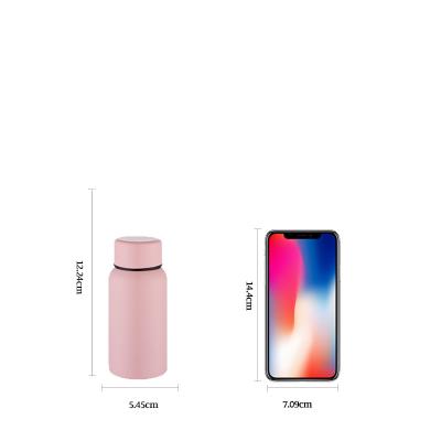 China Cute Insulated Mini Business Gift Mug Water Cup Bottle Stainless Steel Tumbler Small Capacity Vacuum Flask for sale