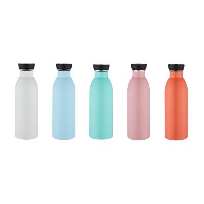 China Business 500ML Double Wall Stainless Steel High Grade Vacuum Water Bottle Sport Flask for sale