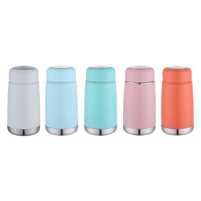 China Business Drinkwares Insulation Student Upright Cup Drinking Vacumn Sports Pot-Puffy cupStainless Steel Water Bottle for sale