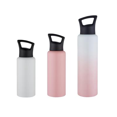 China Sustainable Eco Friendly Sport Stainless Steel Vacuum Double Wall Thermo Drink Insulated Water Bottles With Custom Logo for sale