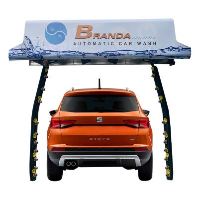 China Touchless Stainless Steel Car Wash System Equipment Washing Automatic Car Cleaning Machine for sale