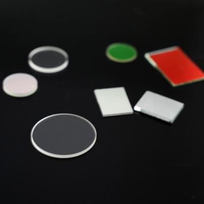 China Het Kwarts Sapphire Optical Glass Filters, Dichroic Siliciumvenster van de Borosilicatedeklaag Te koop