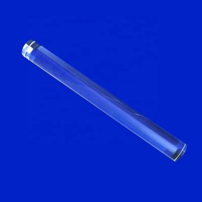 China 10mmx60mm Saffier 0.5mm tot 50mm Glas Rod Lens For Laser Machine Te koop