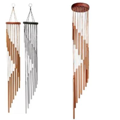 China Wholesale Europe Wind Rings Outdoor Garden Chimes with 18 Aluminum Alloy Tubes for Patio Decor Porch House Warmer Gift for sale