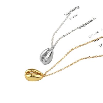 China S925 Sterling Silver Coffee Bean Pendants Casual/Sporty Casual/Sporty Clavicle Chain Necklace For Ladies for sale