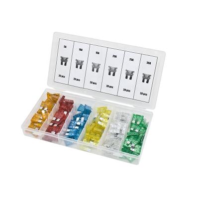 China 120 Pieces Automotive Car Fuse Assortment Kit for sale