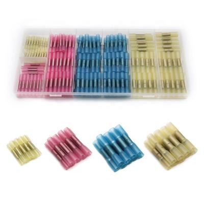 China Wholesale 200pcs Solder Joint Heat Shrink Butt Wire Connector, Insulated Waterproof Connector UW00113 for sale