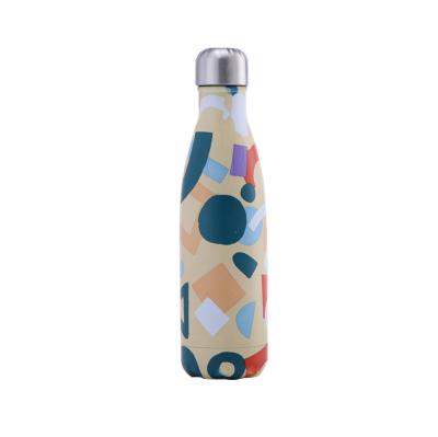 China 2022 Morandi New Design Cola Water Bottle Stainless Steel Viable Wholesale Water Bottle Insulated Double Wall For Daily Use for sale