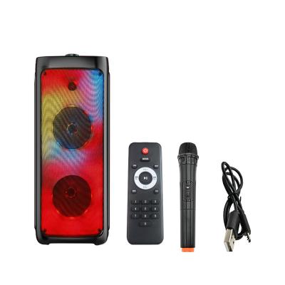 China EZCast Factory Best Selling Mini Portable Audio Party Speaker for Outdoor Music with RGB Light for sale