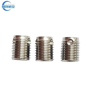 China 304 307 308 Steel Thread Insert Hardware Screw Self Tapping Thread Fasteners Insert for Metric Thread Sizes Nickel Plated for sale