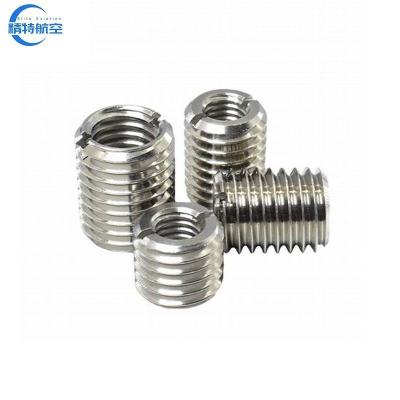 China Thread Accuracy 6h Stainless Steel SS304 Brass Insert with Circular Hole Self-Tapping Insert Nut M12 Easy to Install for sale