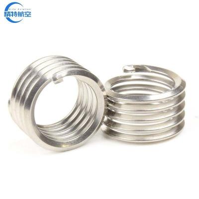 China Aerospace Stainless Steel Tangless Wire Thread Inserts for Customized Aerospace Applications for sale