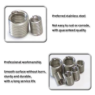 China ISO9001 2015 Certified M3 M4 M5 NAS 1130 Tangless Thread Insert for Durable Zinc Plated Surface Finishing for sale