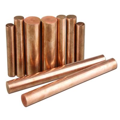 China Industry Diameter 10mm Brass Metal 99.9% Pure Copper Round Rod Bar 1mm 2mm 3mm 4mm 5mm 6mm 7mm 8mm for sale