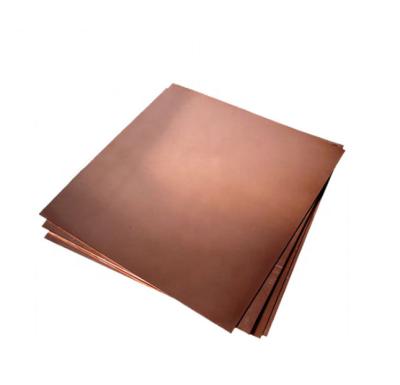 China C10100 C12000 Copper Plate / C10100 C12000 Copper Sheet Manufacturing Price Per Kg for sale