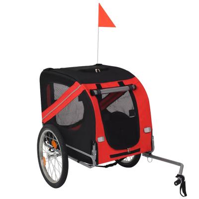 China Other Foldable Trailers Dog Pet Bicycle Cycle Bike Cargo Trailer For Dog Luggage Camping Carry Transport for sale