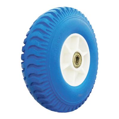 China 12 Inch 3.50-5 PU Polyurethane Foam Puncture Proof Flat Tire Freewheel for sale