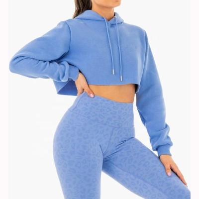 China Wholesale Anti-Wrinkle Active Gym Wear Women Over Sized Custom Fleece Hoodie Long Sleeve Sweatshirts Suite for sale