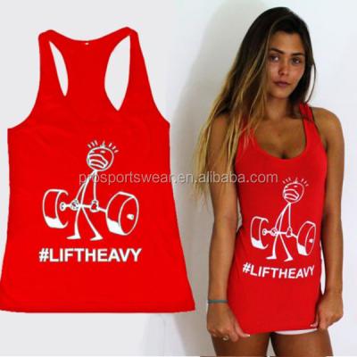 China Wholesale Breathable Women Tank Tops Fitness Clothing Gym Dry Fit Shirts For Training Tank Tops for sale