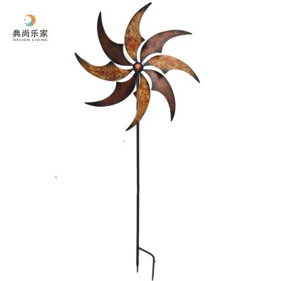 China Wholesale Garden Decoration Metal Tree Yard Sign Stake Garden Decor for sale