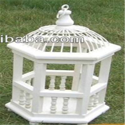 China Hot Sale Wedding Viable Decorative Bird House Wooden Bird Cages for sale