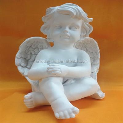 China Resin baby angel worldwide use resin material and garden decor for sale