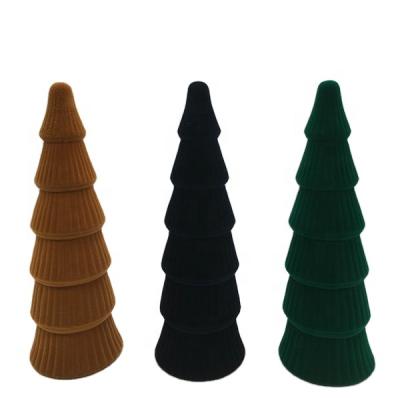 China Christmas Tree Holiday Ceramic Assembled Ceramic Table Decoration for sale