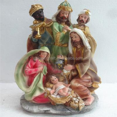 China All Region Religious 2016 Polyresin Nativity Sets Craft for sale