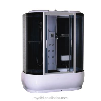 China Modern Stylish Hangzhou Royo Steam Cabin Rooms,Portable Bathtub For Adults,Handle Shower,Top Shower Y625 for sale