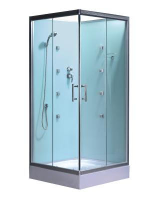 China Cheap Modern Simple Quick Fit Foot Massager Customized Steam Glass Shower Room for sale