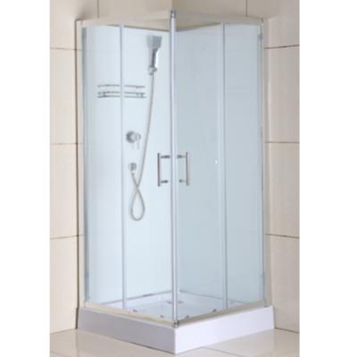 China Hot Sale Modern Quick Install Enclosed Shower Cubicle Shower Enclosure With Shower Trays for sale