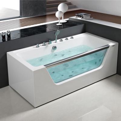 China Freestanding Acrylic Whirlpool Massage Freestanding Bathtub With UPC Certification for sale