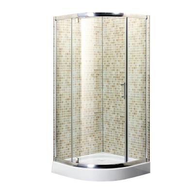 China Modern Aluminum Frame Door Hinge Shower Glass Enclosures for sale