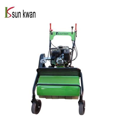 China Hot Sale 4-Stroke High Work Efficiency Rotary Wheel Green Lawn Mower for sale