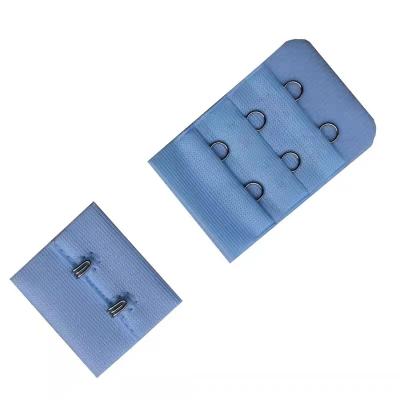 China Factory Direct Washable Three Rows Two-Button Garment Accessories Underwear Hook Bra Hook and Eye Closures for Underwear for sale