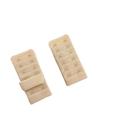 China Washable Custom Made Bra Accessories Factory Extra 2 Hooks Hooks Backbuckle Bra Comfortable Underwear Accessories for sale