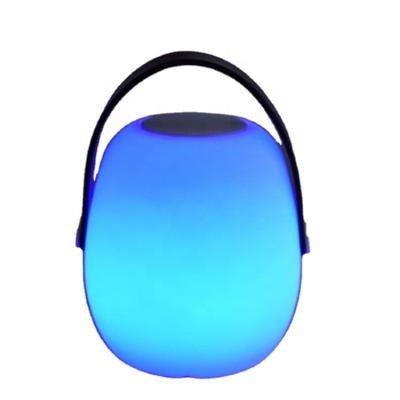 China RGB Color Changing/Portable/Outdoor/Modern Style Guaranteed Unique Quality LED Lamp Camping Lantern with BT Speaker and LED Lamp for sale