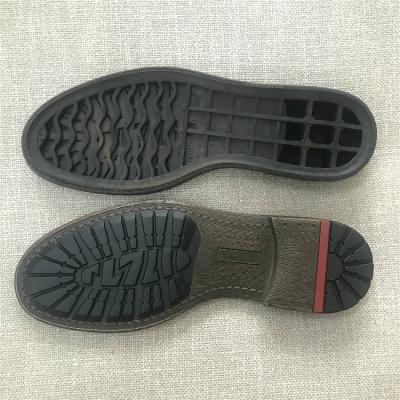 China two colors TPR sole design men flat casual shoe outsole for sale