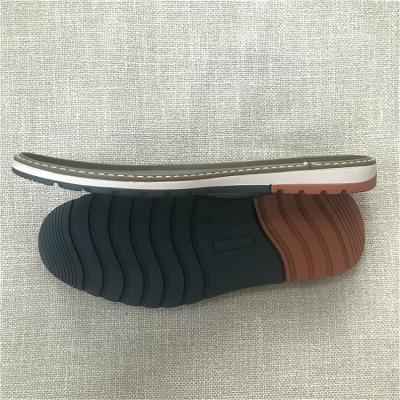 China new design TPR material shoes outsole for men casual shoes for sale