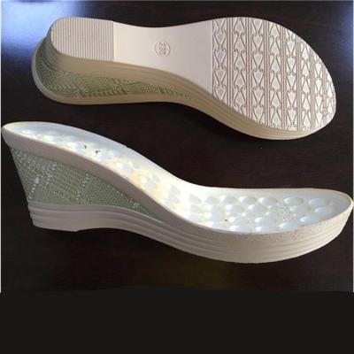 China PU shoe sole design women for casual shoes outsole for sale