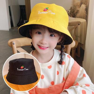 China Fashion Children's Thin Sun Hat Fisherman's Breathable Straw Hat for sale